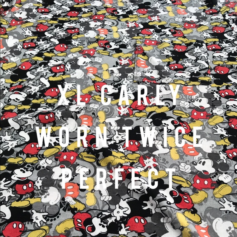 Xl Mickey Mouse LuLaRoe Carly by LuLaRoe